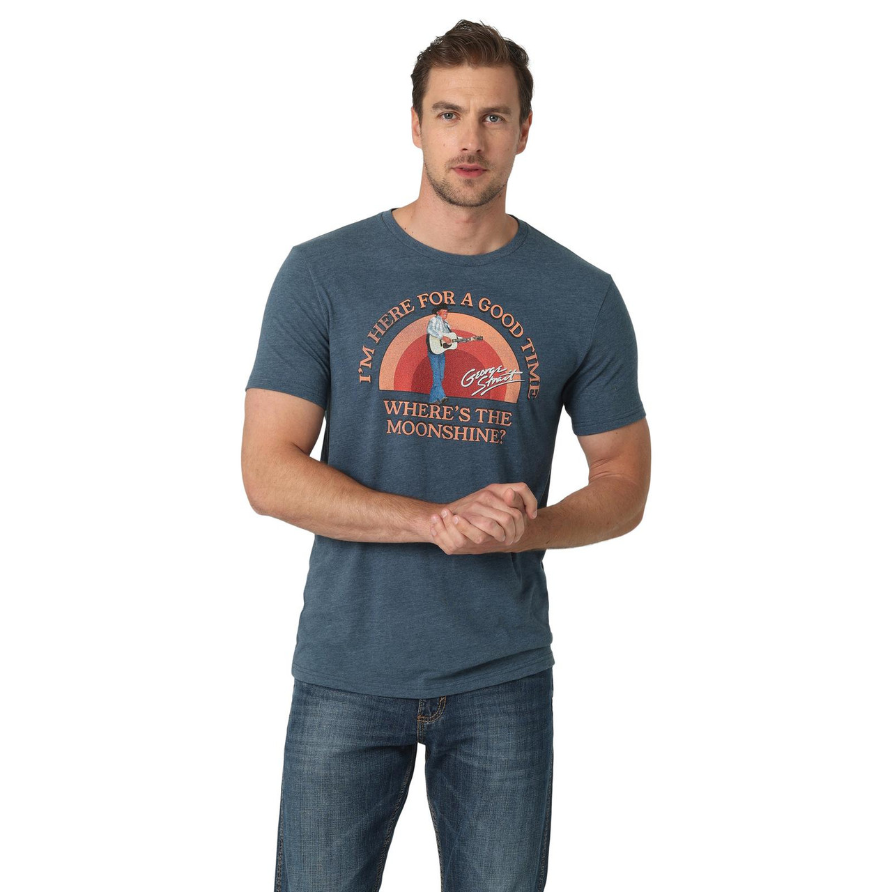 Men's Wrangler George Strait Good Time T-Shirt - Herbert's Boots and  Western Wear