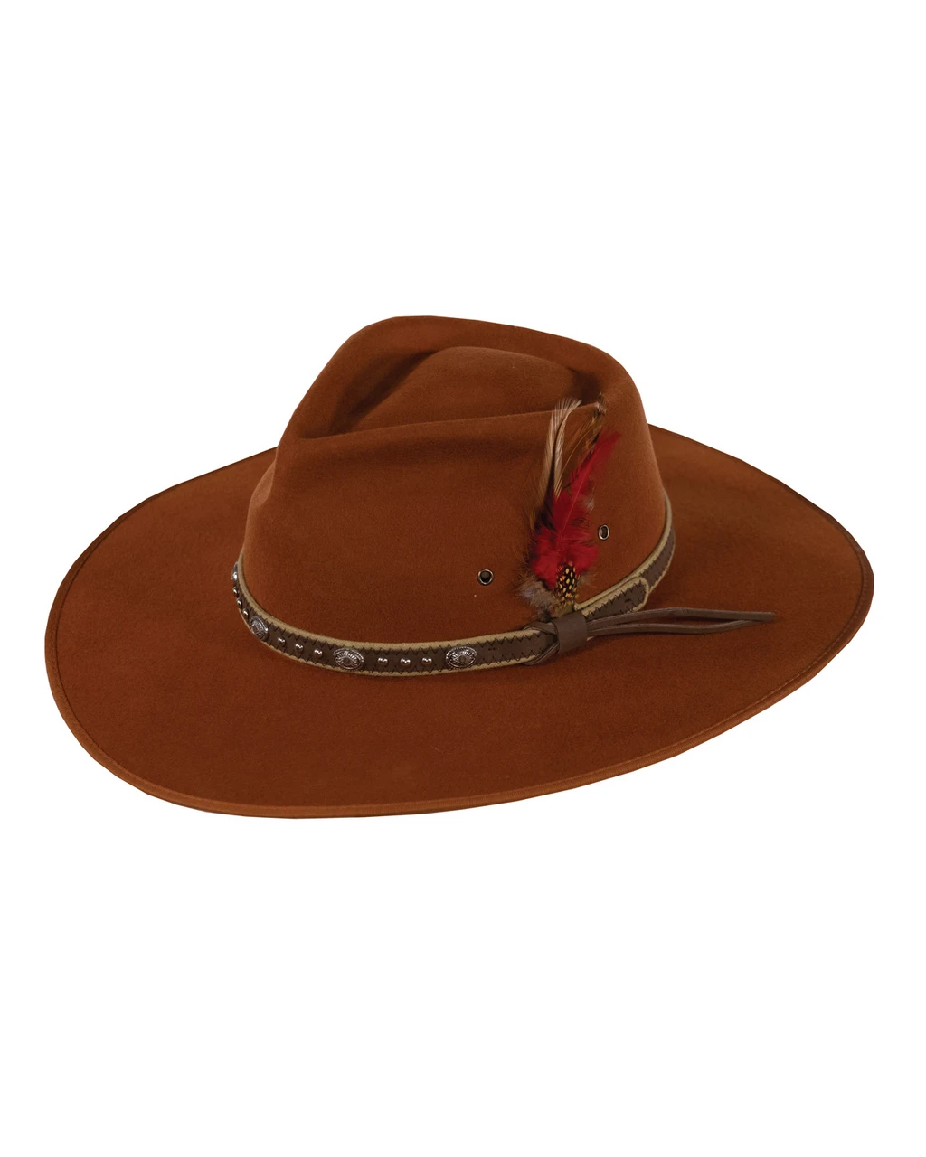 Outback Trading Swan Burnt Orange Hat - Herbert display picture 1