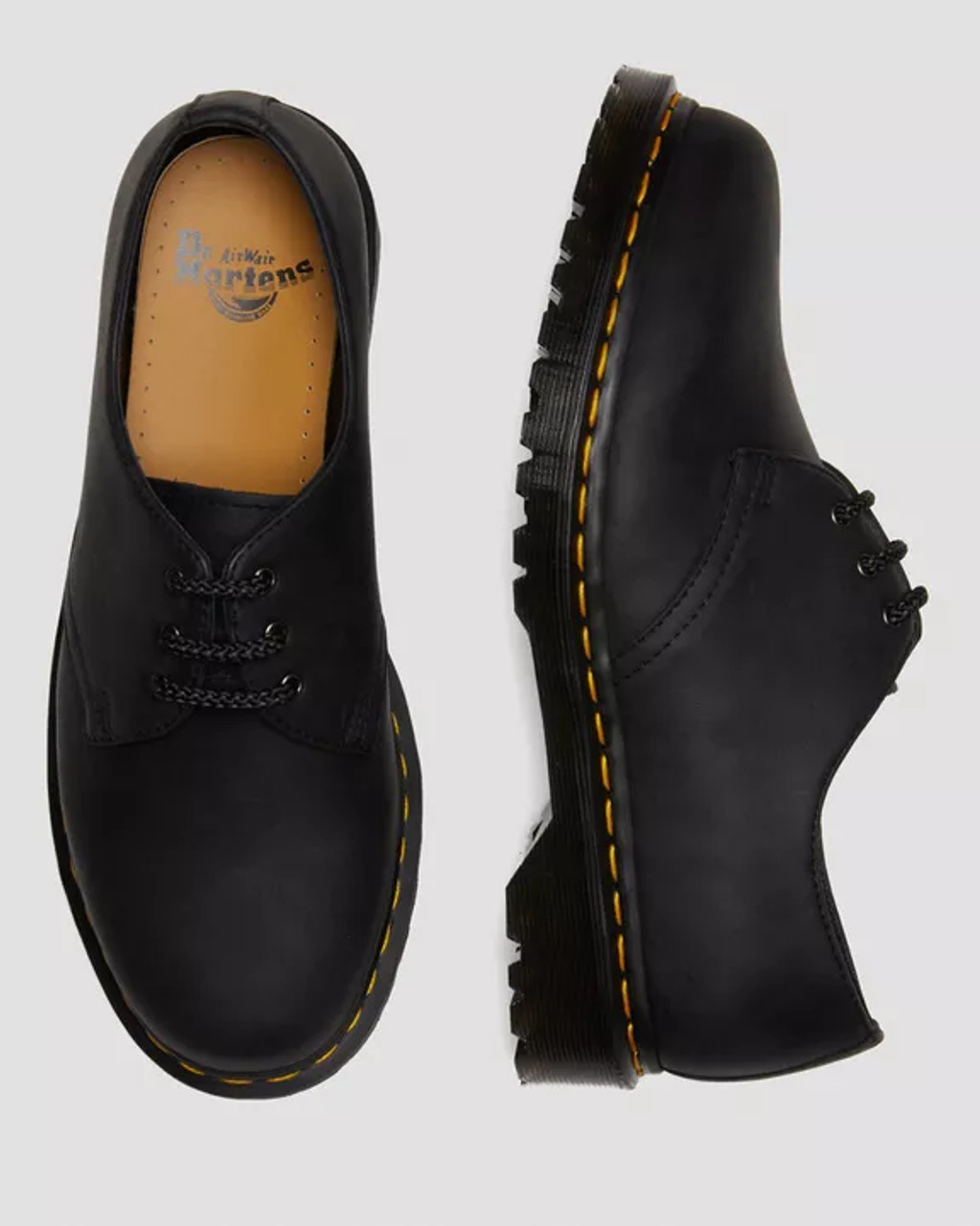 Dr. Martens 1461 Waxed Full Grain Leather Oxford Shoe - Herbert's Boots ...