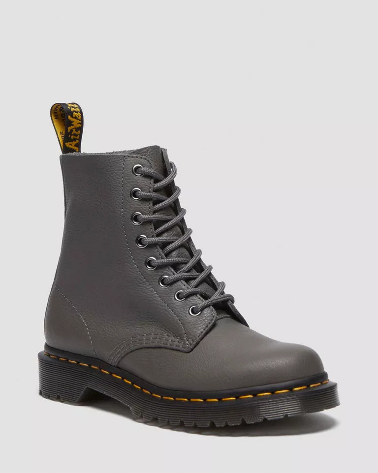 Women's Dr Martens 1460 Virginia Gunmetal Boots
