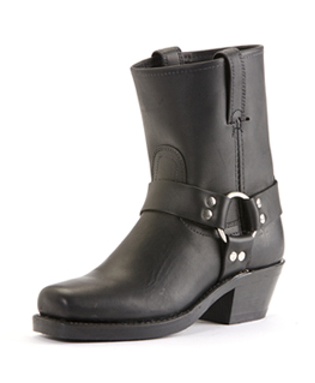 womens black harness boots