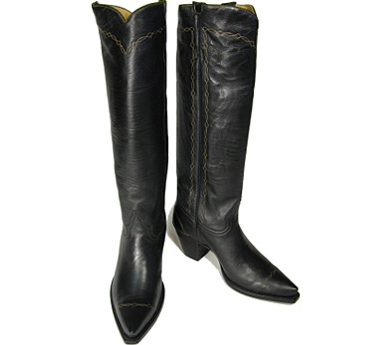 women's high heel western boots