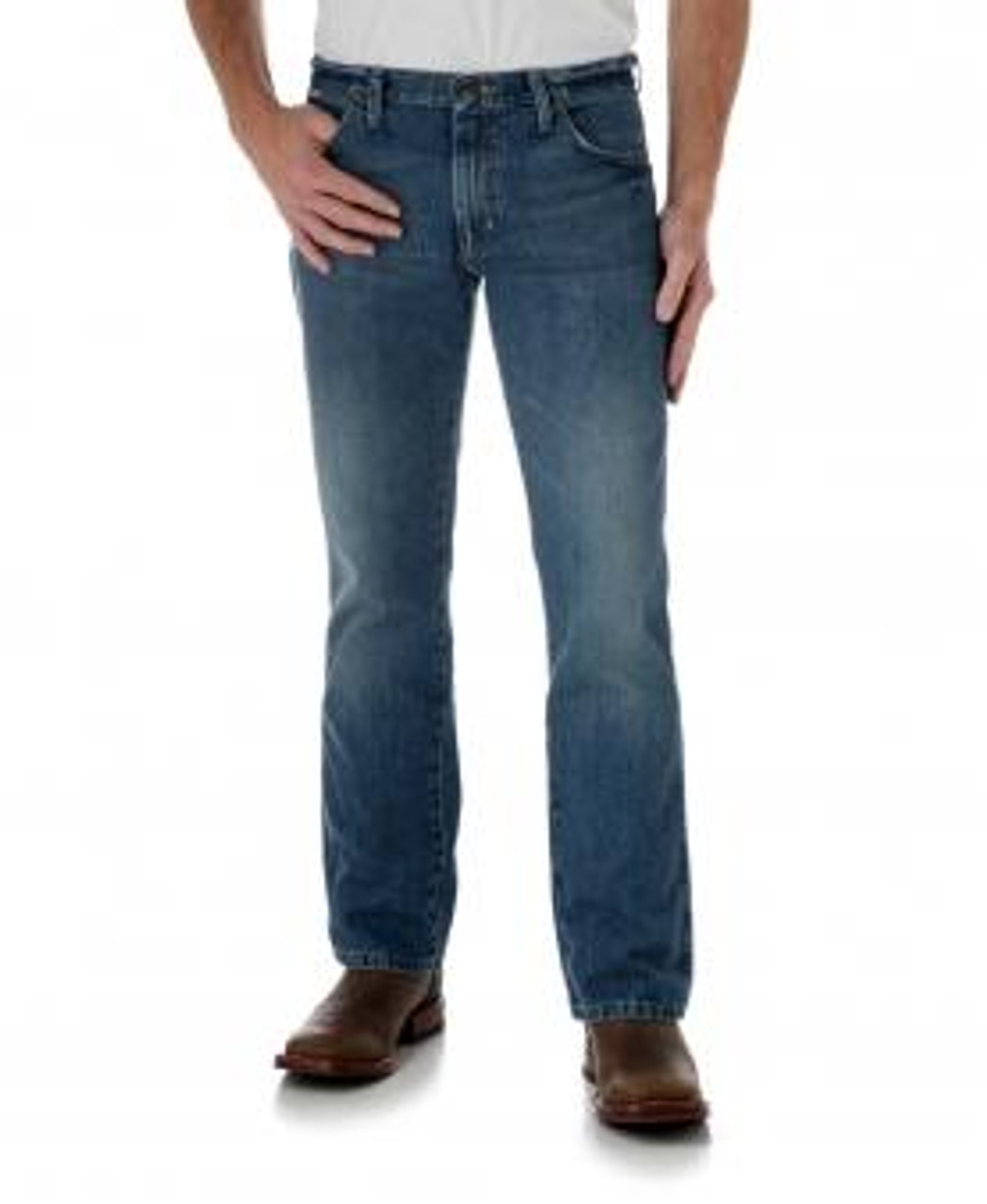 slim fit jeans and boots