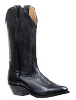 Women's Boulet Black Medium Round Toe Western Boot