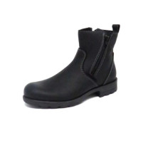 Men's Martino EDGE Black Winter Boot with Double Zippers *Made in Canada*