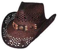 Bullhide "Pure Country" Brown Straw Hat