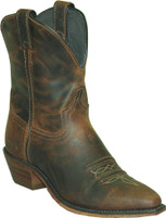 Abilene Women's Brown Western Boot Snip Toe