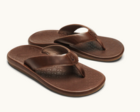 Men's Olukai 'Ilikai Toffee Leather Sandal