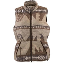 Women's Outback Trading Rosalie Sand/Brown Vest