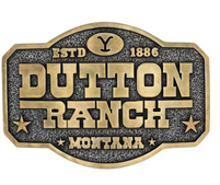Attitude by Montana Silversmiths Yellowstone Y Dutton Ranch Belt Buckle