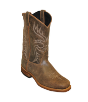 Men's Abilene Square Toe Soft Brown Western Boot