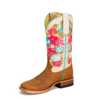 Macie Bean Ring Around the Rosita Square Toe Western Boot