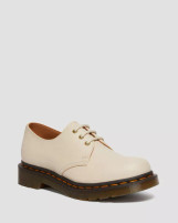 Dr. Martens Women's 1461 Virginia Parchment Beige Leather Oxford Shoe