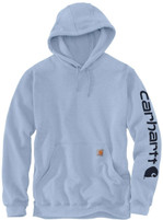 K288 Carhartt Midweight Hooded Logo Sweatshirt