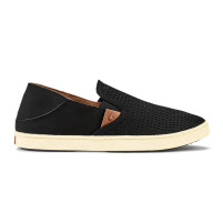 OluKai Women's Pehuea Black Slip-On Shoe