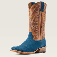 Men's Ariat Futurity Showman Stone Blue Western Boot