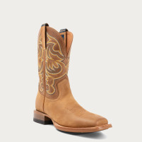 Men's Hyer Bucklin Wide Square Toe Western Boot
