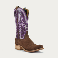 Men's Hyer Culver Chestnut/Eggplant Cutter Toe Western Boot