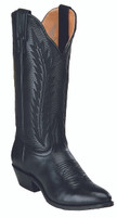 Women's Boulet Black Medium Round Toe Western Boot