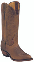 Women's Boulet Oiled Brown Cowboy Toe Western Boot