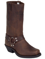 Men's Canada West #5084 Brown Harness Bike Boot