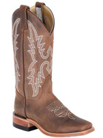 Women's Canada West Brahma Dark Brown Roper
