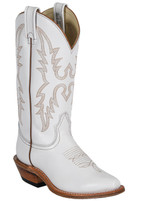 Women's Canada West 4169 White Snip Toe Western Boot