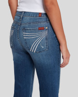 7 For All Mankind Women's Dojo 36"  Lake Blue Jean