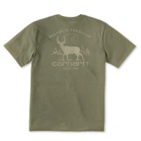 Carhartt Men's Irvine Relaxed Deer Landscape T-Shirt