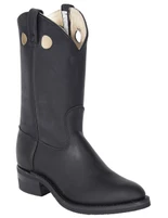 Canada West Men's 5061 CSA Safety Black Pull On Western Boot
