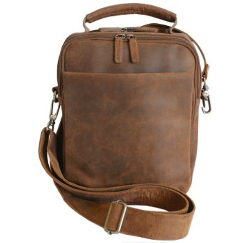 Adrian Klis Tablet Leather Messenger Bag - Herbert's Boots and Western Wear