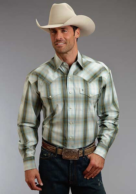 Men's Stetson Hunter's Plaid Longsleeve Shirt