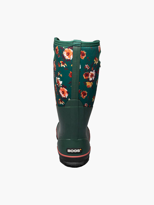 Wide Calf Ladies Farm Wellies LADIES EXTRA WIDE CALF LEG BLACK