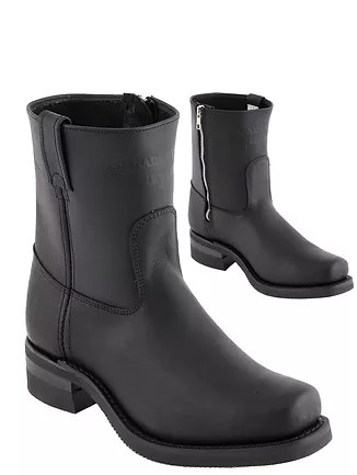 Canada West Biker Engineer Boot 5087 Black Loggertan - Herbert's