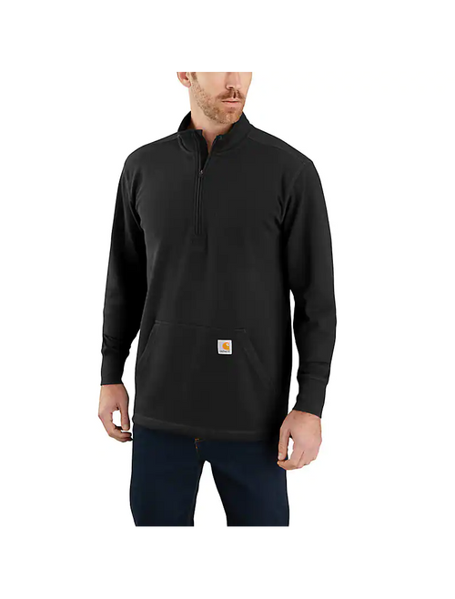 Men's Carhartt Relaxed Fit Heavyweight Long-Sleeve 1/2 Zip Thermal ...