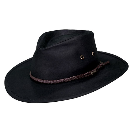 oilskin cowboy hat