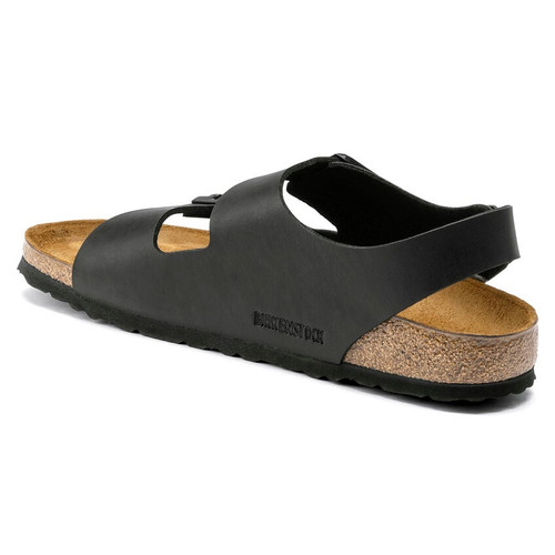 Birkenstock Milano Birko-Flor Black Sandal - Herbert display picture 1