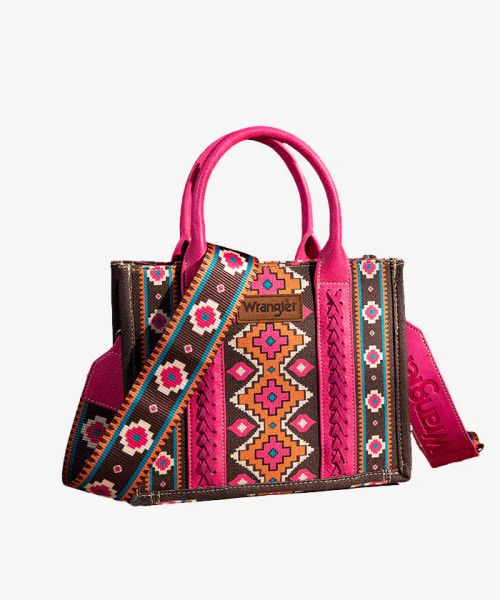 Wrangler Aztec Tote Bag for Women Boho Shoulder Purses and Handbags