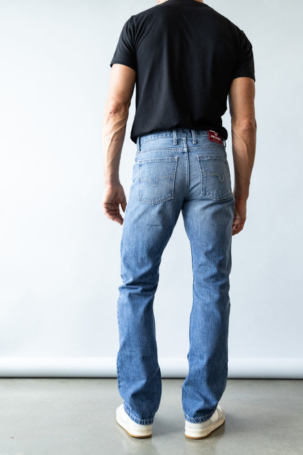 Kimes Ranch Men's James Mid Wash Straight Leg Jean - Herbert's