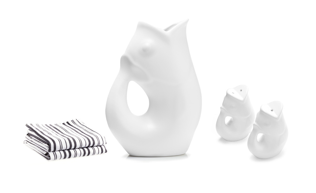 Gurgle Pot Set with Salt & Pepper Shakers