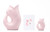 Versatile Elegance: The Perfect Pitcher and Flower Vase Combo. Soft Pink Versatile Elegance: The Perfect Pitcher and Flower Vase Combo. Soft Pink