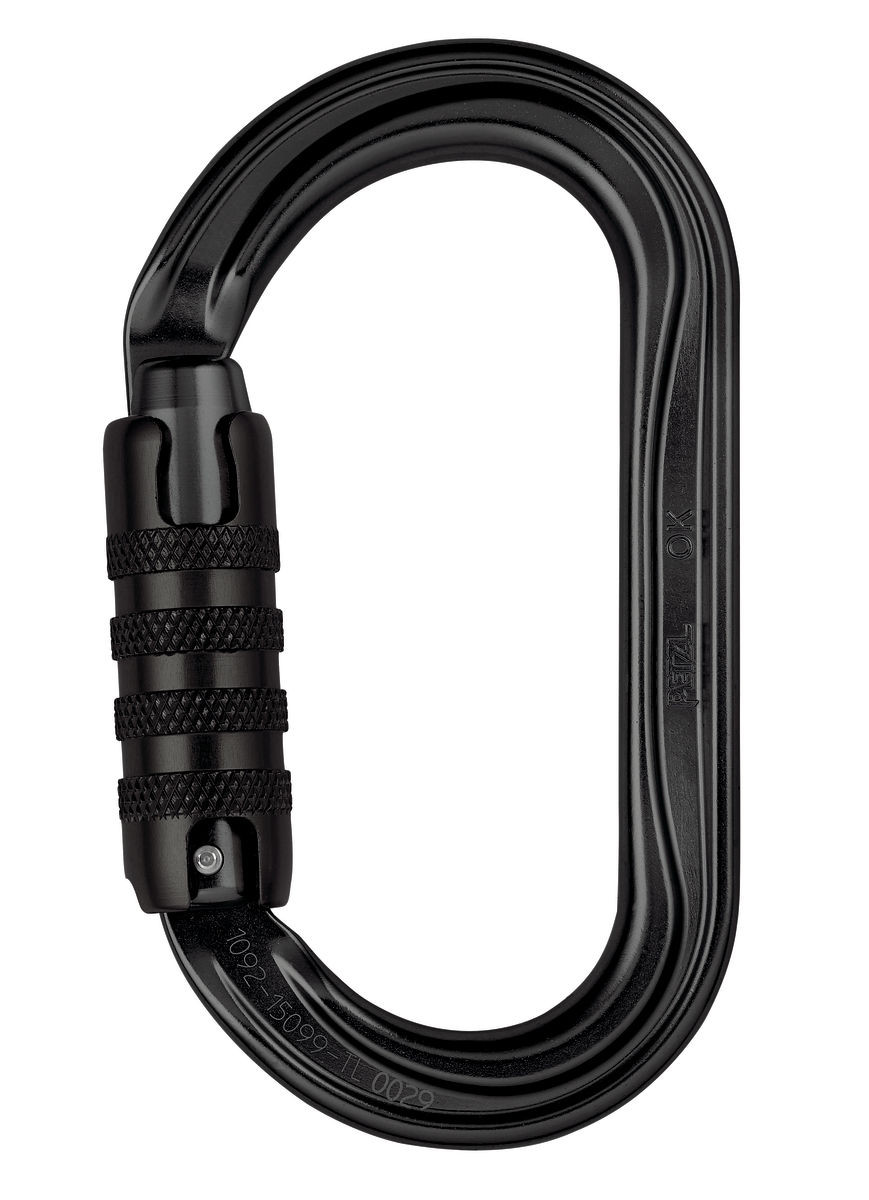 Petzl OK Oval Carabiner | Keylock Carabiner | Cascade Rescue