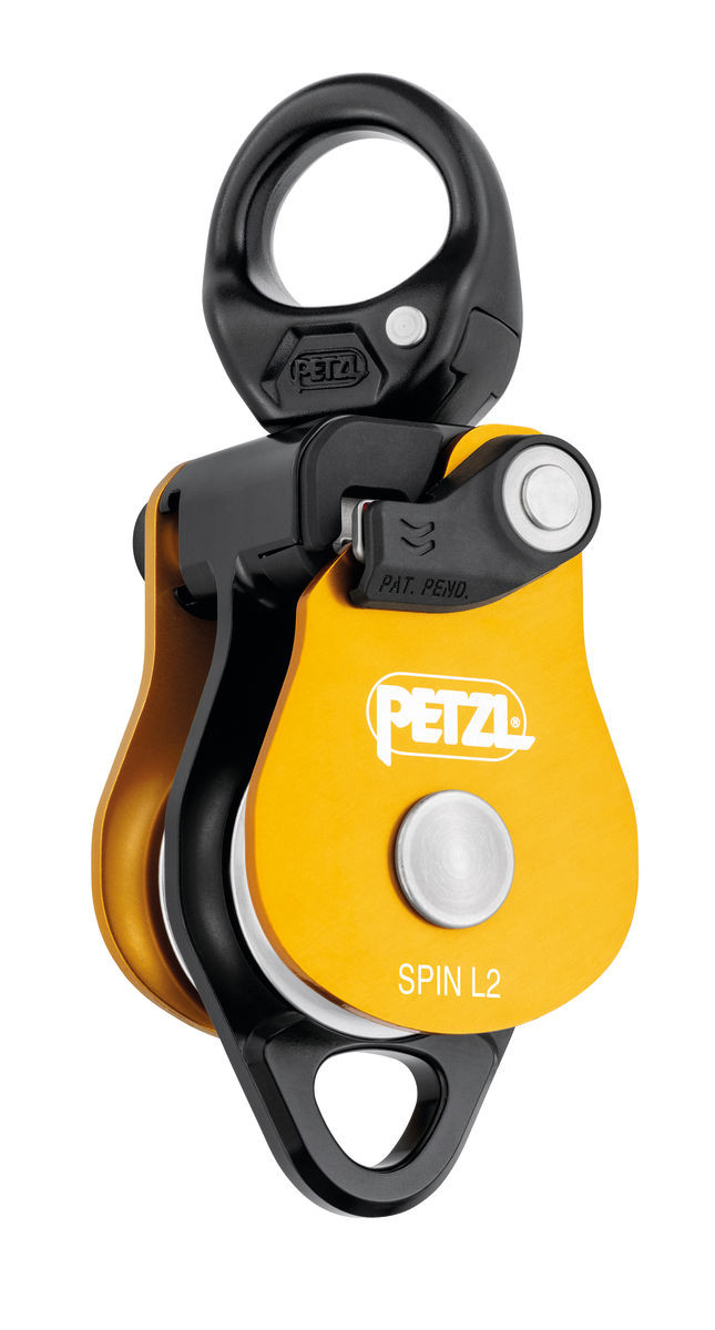 Petzl Spin L Pulley | High Efficiency Pulley with Swivel Petzl Spin L Pulley | High Efficiency Pulley with Swivel