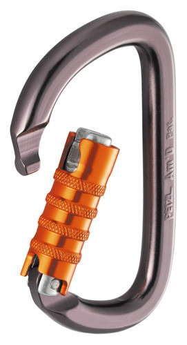 AM'D TRI-ACT Carabiner (Aluminum) | Petzl