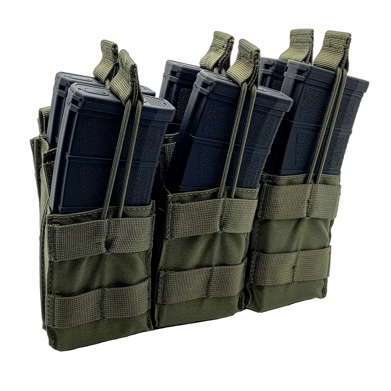 Shellback Tactical Triple Stacker Open Top M4 Mag Pouch