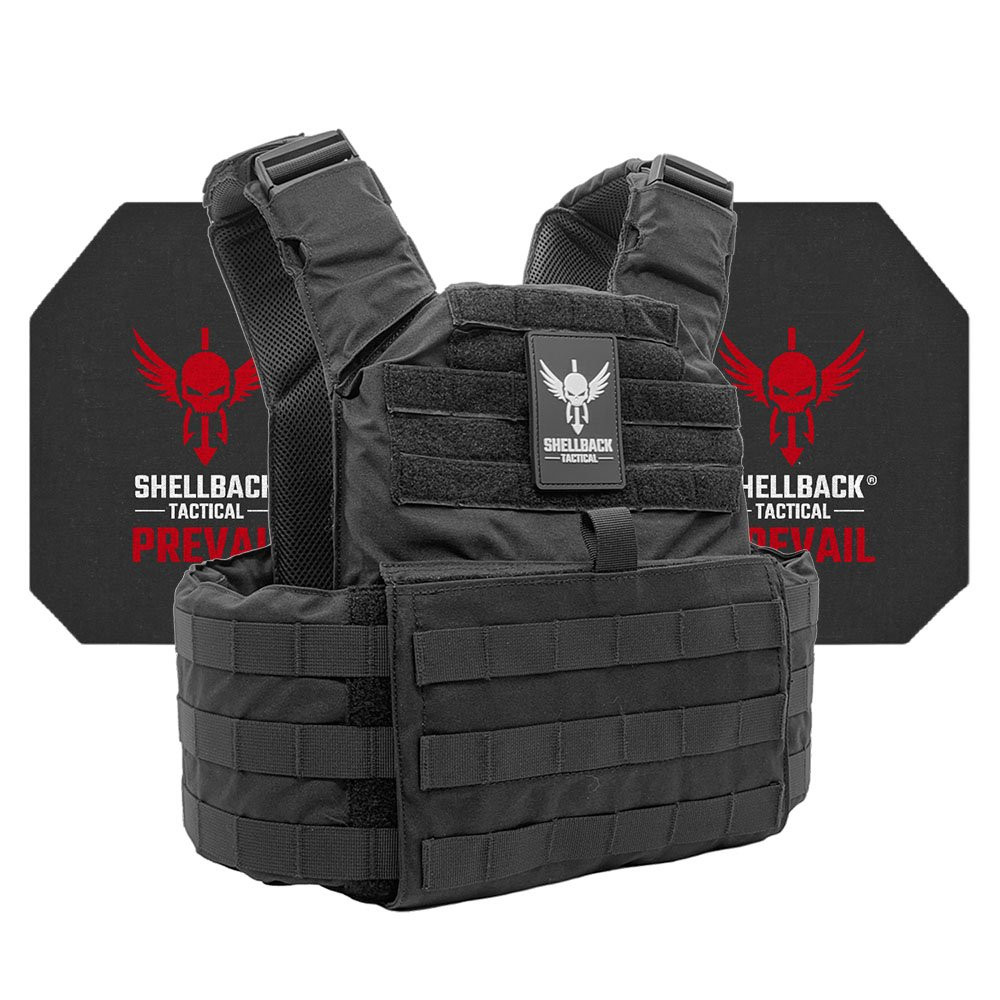 Shellback Tactical Skirmish Level IV Body Armor Kit with Model