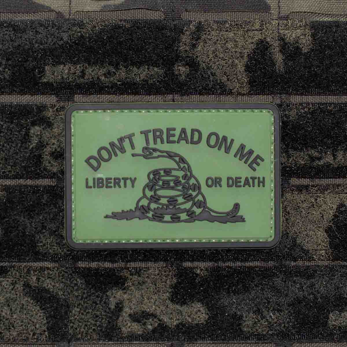 Shellback Tactical Don't Tread on Me Liberty or Death PVC Patch