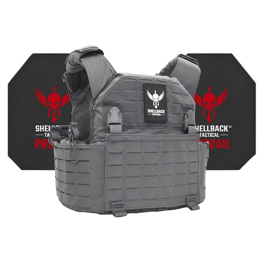 ケ*ス様 実USマーシャル・セカンドバッチ　ブラック・タクティカル Shellback Tactical Rampage 2.0 Level IV Body Armor Kit with 4S17