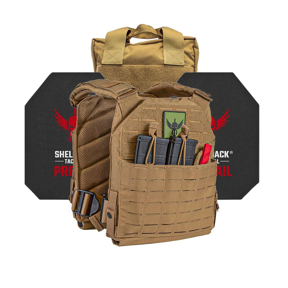 Shellback Tactical Defender 2.0 Level IV Body Armor Kit with Model