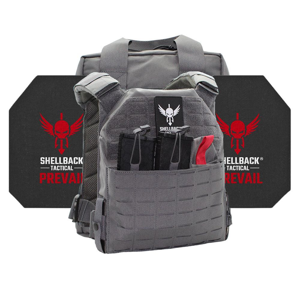 Shellback Tactical Defender 2.0 Level IV Body Armor Kit with Model